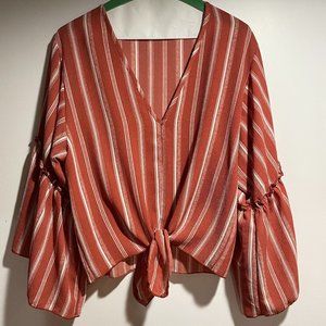 Boho Lavender Field Blouse